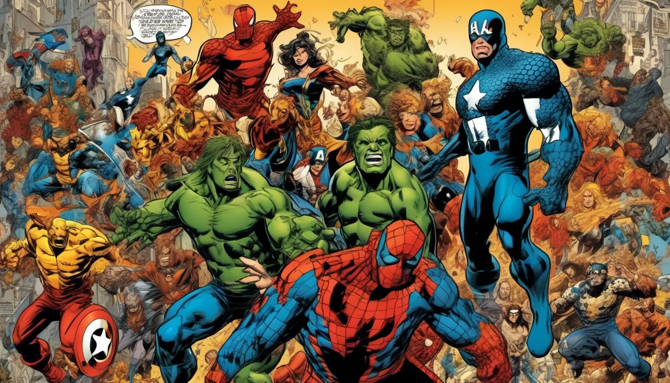 The Exciting World of Marvel Comics A Dive into Comics Entertainment